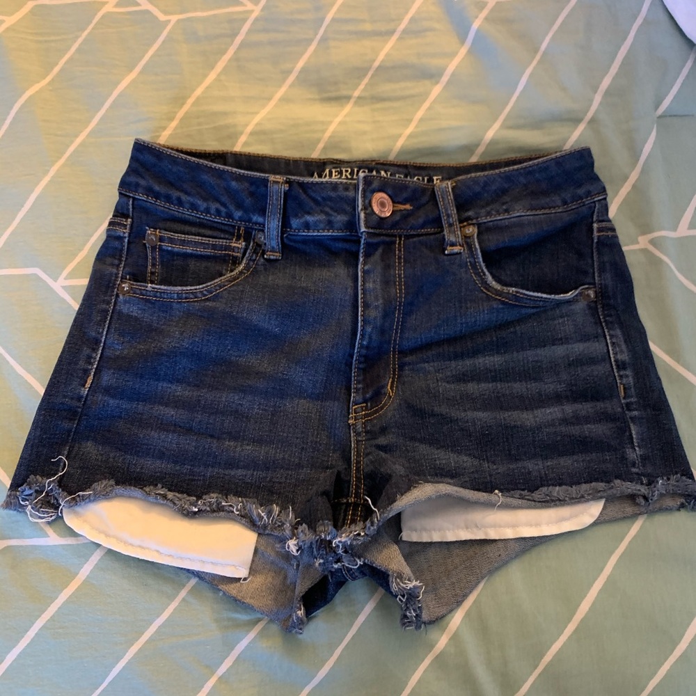 American eagle jean shorts